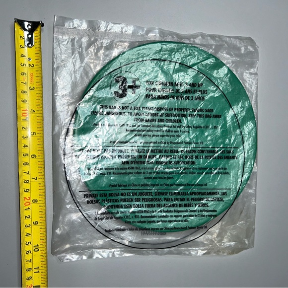 Star Wars Episode 1 1999 KFC Jar Jar Binks Flying Bucket Topper SEALED Frisbee - Picture 4 of 4